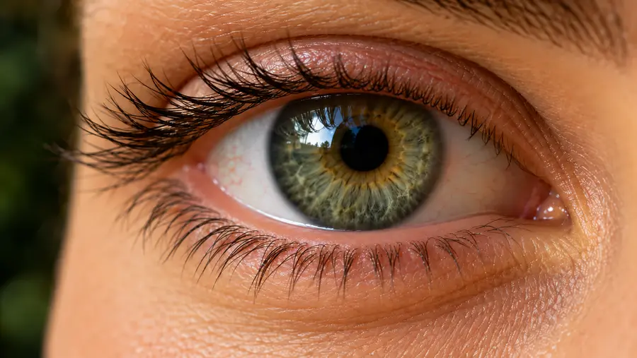 Clean eyelid margin after treatment
