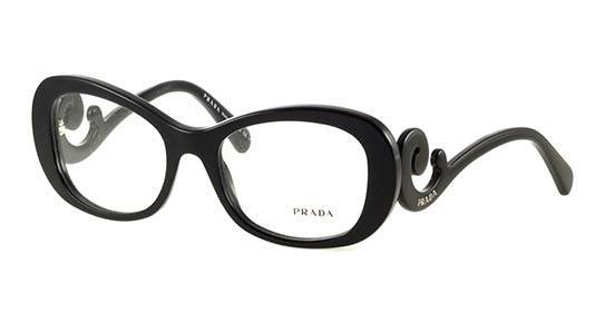 A pair of Prada eyeglasses