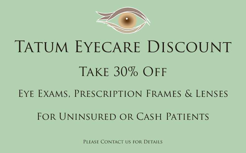 Tatum Eyecare No Insurance Discount Patient Coupon