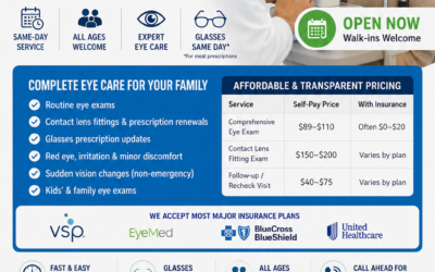 Walk-In Eye Exam in Phoenix — No Appointment Needed